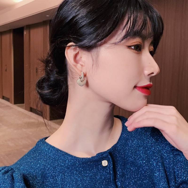 Laroche™ | Boucles d'oreilles en forme de cerceau Hart