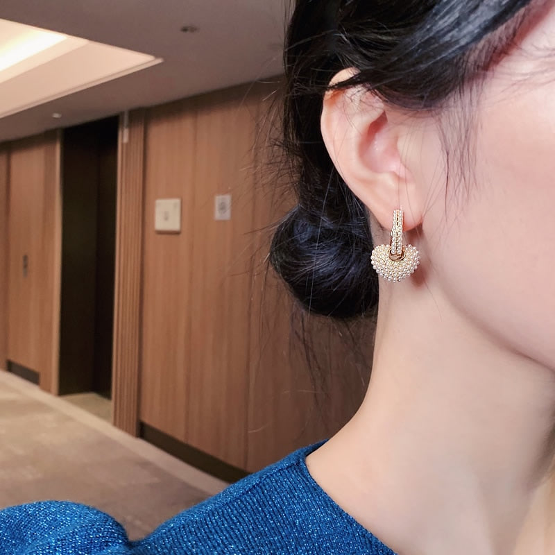 Laroche™ | Boucles d'oreilles en forme de cerceau Hart