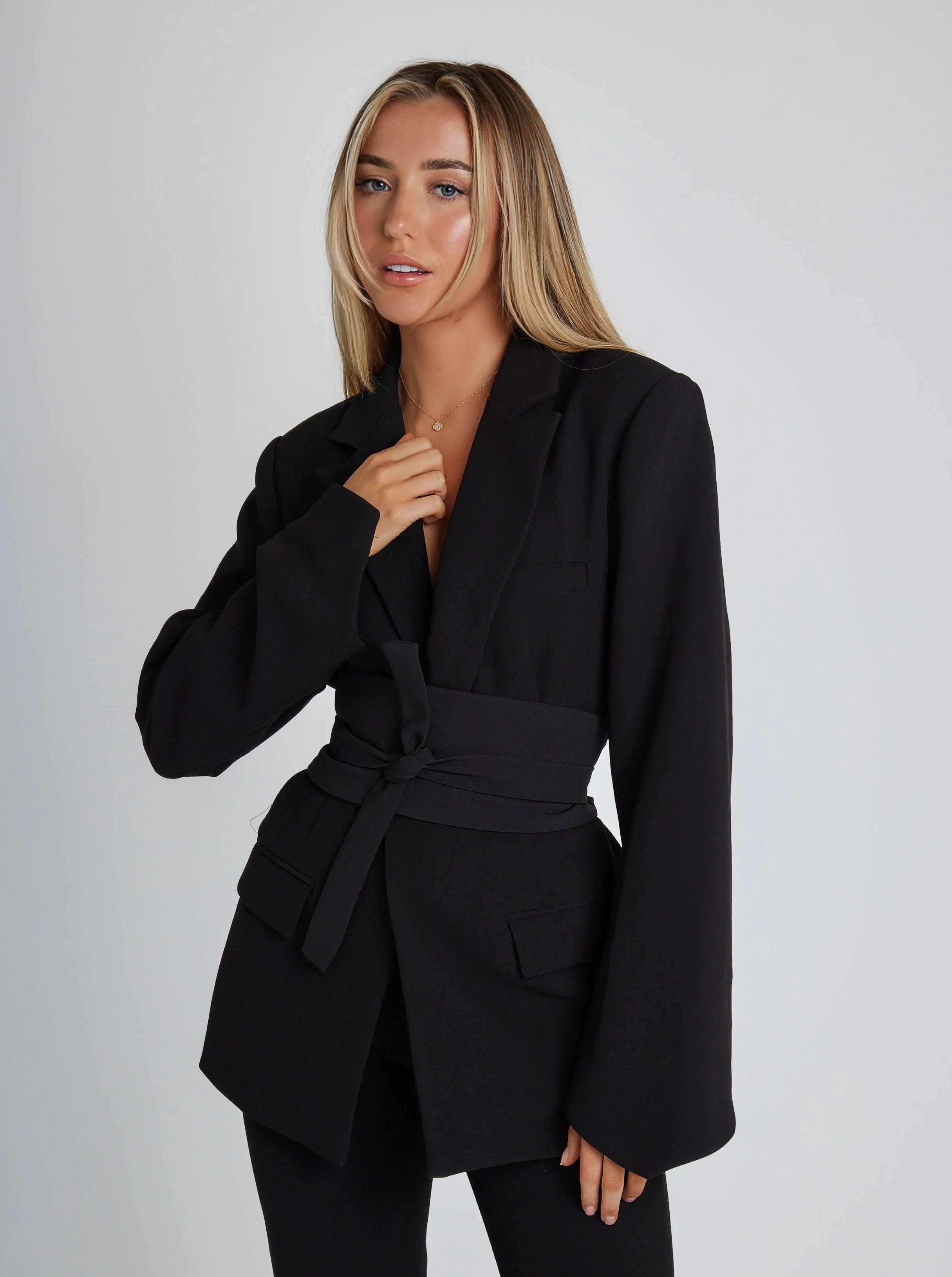 Laroche™ | Blazer Ceinturé