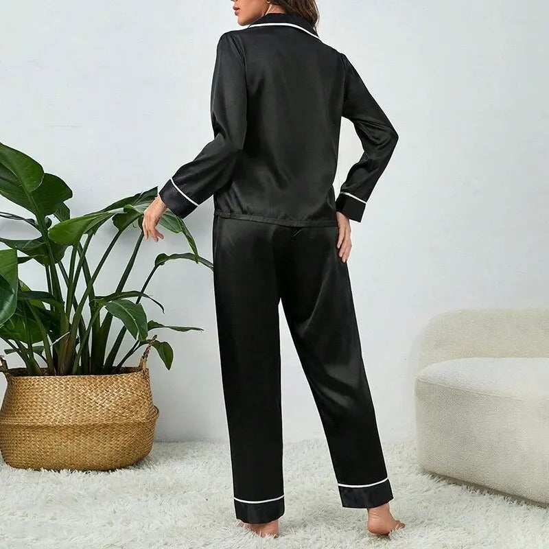 Laroche™ | Ensemble de Pyjama Luxe en Soie Douce